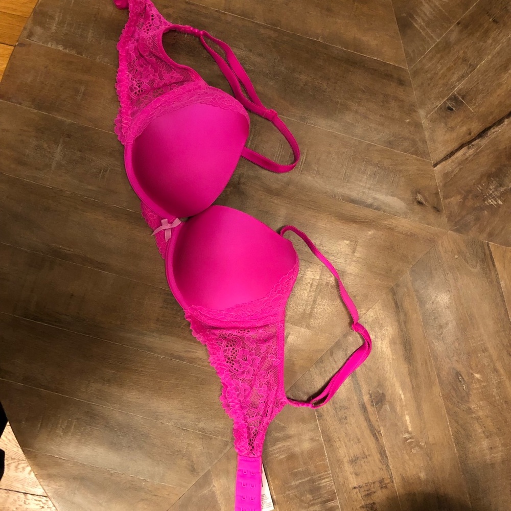 Neon Pink Bra